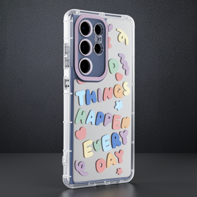 Samsung Galaxy S23 Ultra Kılıf Reflexion Desenli Kapak - Desen 7
