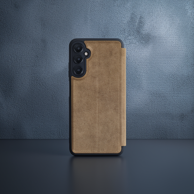 Samsung Galaxy S24 Fe Kılıf Flip Cover - Taba