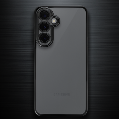 Samsung Galaxy S24 Fe Kılıf Razer Lensli Silikon - Siyah