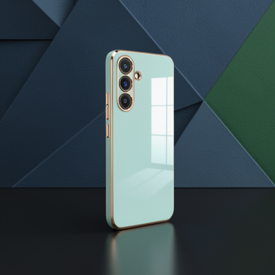 Samsung Galaxy S24 Fe Kılıf Volet Silikon - Açık Yeşil