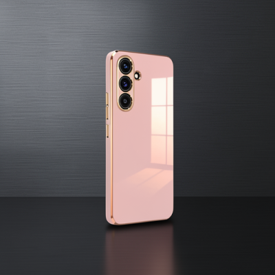 Samsung Galaxy S24 Fe Kılıf Volet Silikon - Pembe