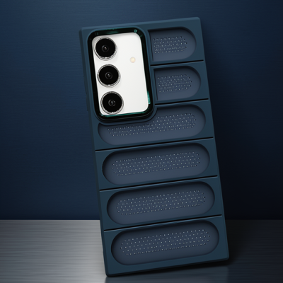 Samsung Galaxy S24 Kılıf Airmax Silikon Kapak - Lacivert