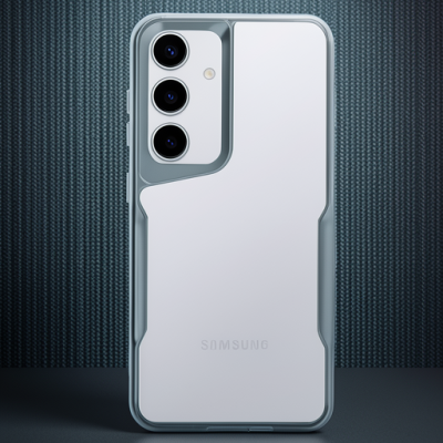 Samsung Galaxy S24 Kılıf Boyi Silikon Kapak - Gümüş