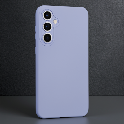 Samsung Galaxy S24 Kılıf Nano İçi Kadife Silikon - Lila