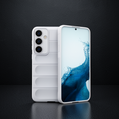 Samsung Galaxy S24 Kılıf Optimum Silikon - Krem