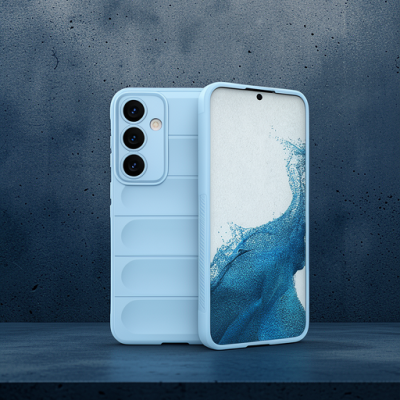 Samsung Galaxy S24 Kılıf Optimum Silikon - Sky Blue