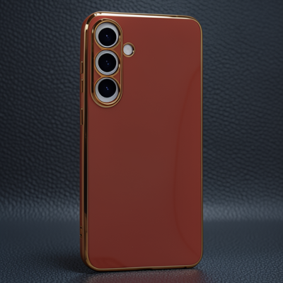 Samsung Galaxy S24 Kılıf Volet Silikon - Kırmızı