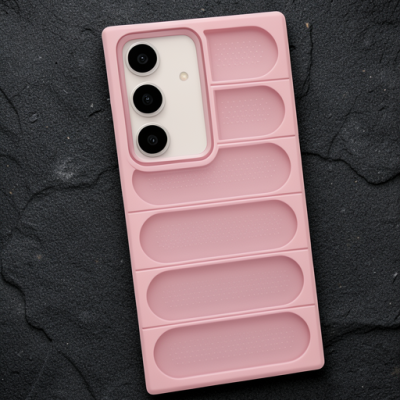 Samsung Galaxy S24 Plus Kılıf Airmax Silikon Kapak - Pembe