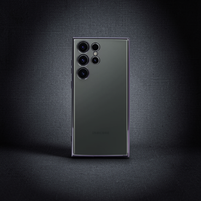 Samsung Galaxy S24 Ultra Kılıf Razer Lensli Silikon - Siyah