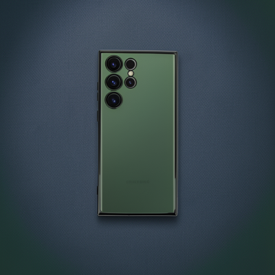 Samsung Galaxy S24 Ultra Kılıf Razer Lensli Silikon - Yeşil