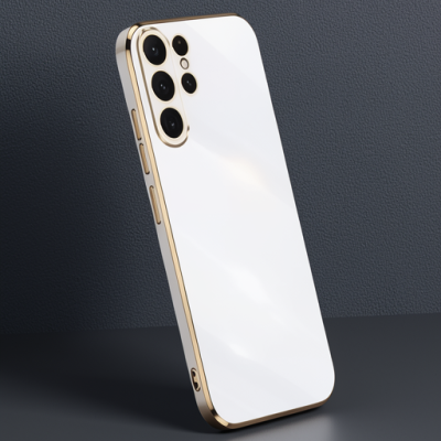 Samsung Galaxy S24 Ultra Kılıf Volet Silikon - Beyaz