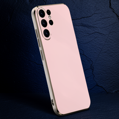 Samsung Galaxy S24 Ultra Kılıf Volet Silikon - Pembe