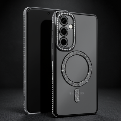 Samsung Galaxy S25 Edge Joke Simli Magneticsafe Kılıf - Siyah