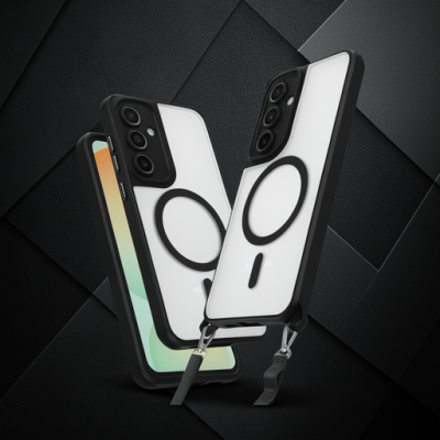 Samsung Galaxy S25 Kılıf Enka Magsafe Silikon Kılıf - Siyah