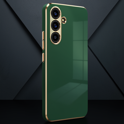 Samsung Galaxy S25 Plus Kılıf Volet Silikon - Açık Yeşil