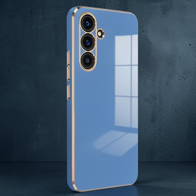 Samsung Galaxy S25 Plus Kılıf Volet Silikon - Mavi