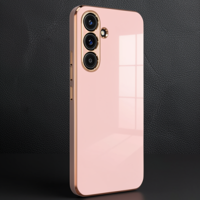 Samsung Galaxy S25 Plus Kılıf Volet Silikon - Pembe