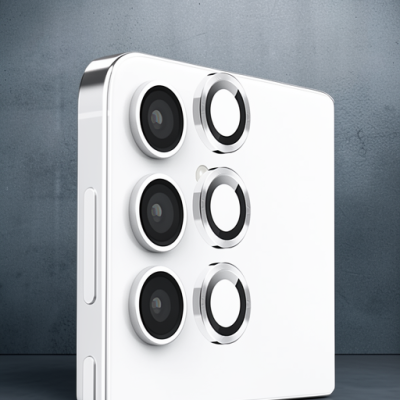 Samsung Galaxy S25 Plus Raze Metal Kamera Lens - Gümüş