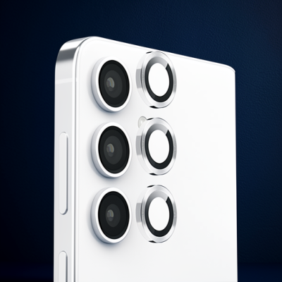 Samsung Galaxy S25 Raze Metal Kamera Lens - Gümüş