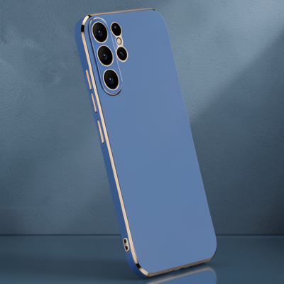 Samsung Galaxy S25 Ultra Kılıf Volet Silikon - Mavi