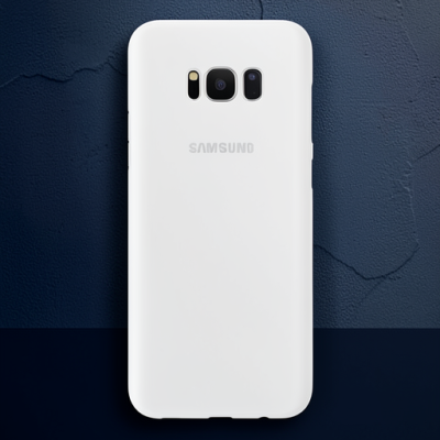 Samsung Galaxy S8 Plus Kılıf Pp Ultra İnce Kapak - Beyaz