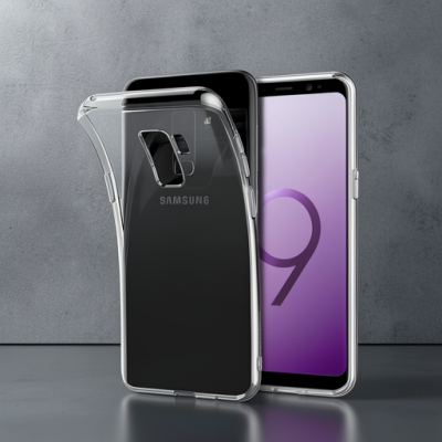 Samsung Galaxy S9 Kılıf Lüx Şeffaf Silikon