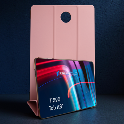 Samsung Galaxy T290 Tab A 8 Kılıf Tablet Smart Kılıf - Pembe