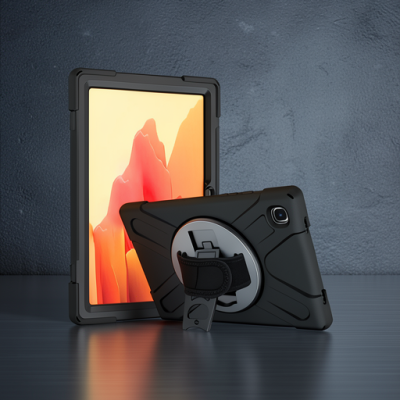 Samsung Galaxy T500 Tab A7 10.4 Kılıf Amazing Tablet Kapak - Siyah