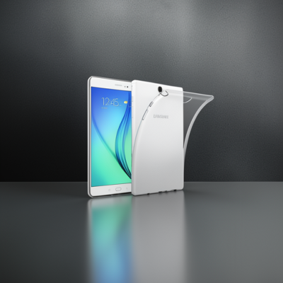 Samsung Galaxy T560 Tab E 9.7 Kılıf Tablet Şeffaf Silikon