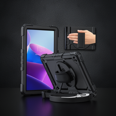 Samsung Galaxy Tab S10 Fe Plus 13.1 Kılıf Amazing Tablet Kapak - Siyah