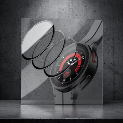 Samsung Galaxy Watch 4 42mm Polymer Nano Ekran Koruyucu - Şeffaf