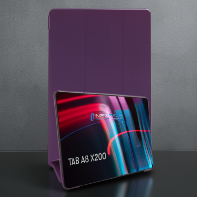 Samsung Galaxy X200 Tab A8 10.5 Kılıf Tablet Smart Kılıf - Mor