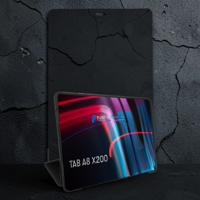 Samsung Galaxy X200 Tab A8 10.5 Kılıf Tablet Smart Kılıf - Siyah