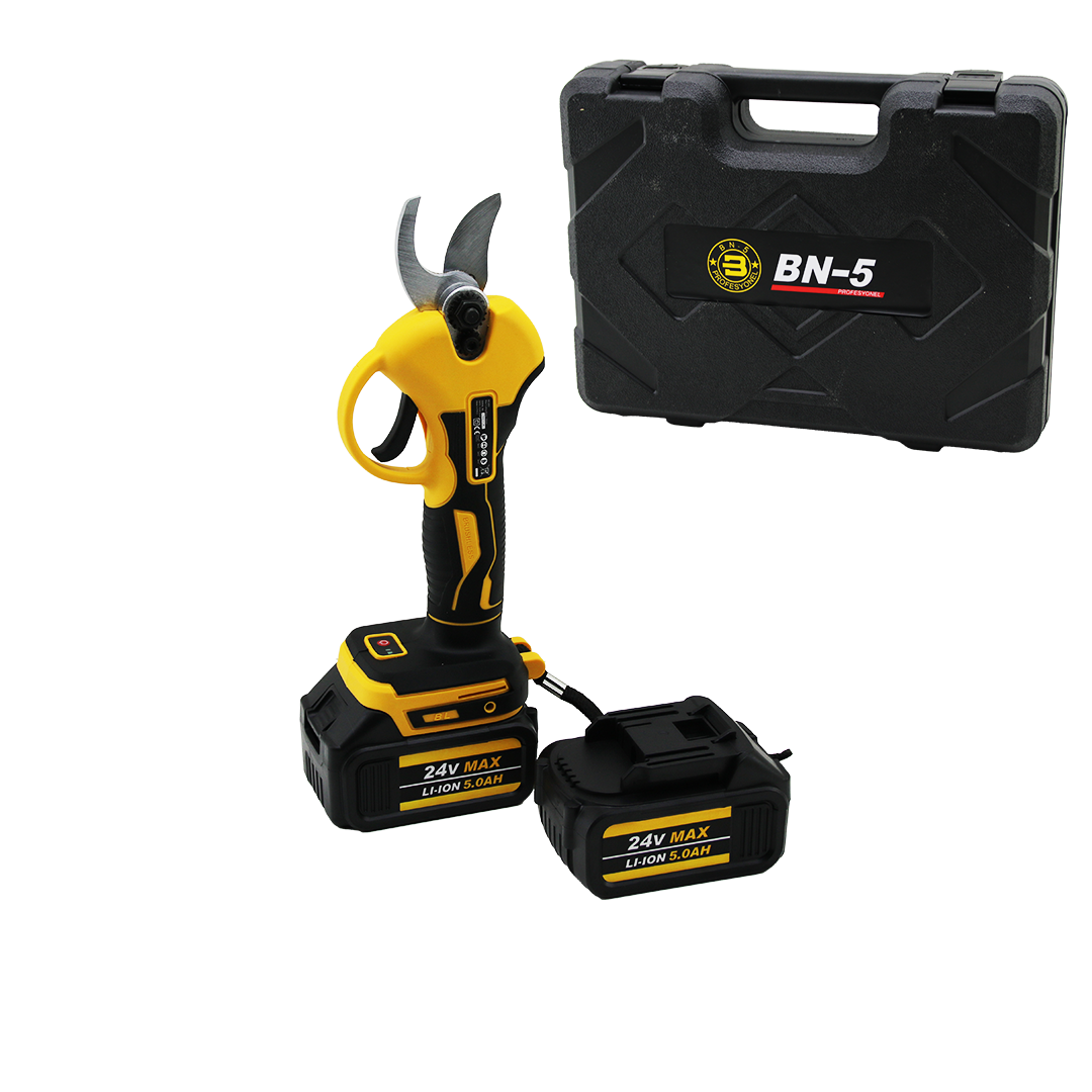 Şarjlı Kablosuz Bağ Makası 24V 5.0Ah 30mm
