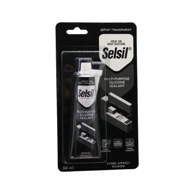 Şeffaf Genel Amaçlı Tüp Silikon 50ml