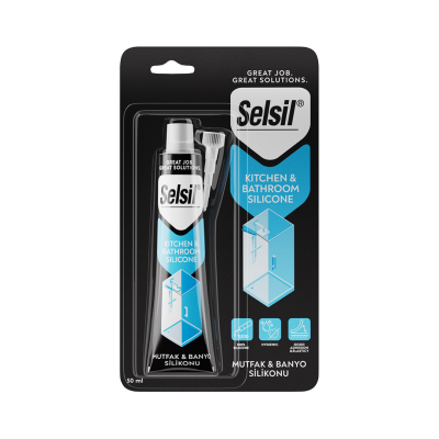 Şeffaf Tüp Silikon 50 ml