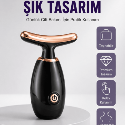 Serum Emilimini Artıran Yüz Masaj Cihazı Yeni Nesil