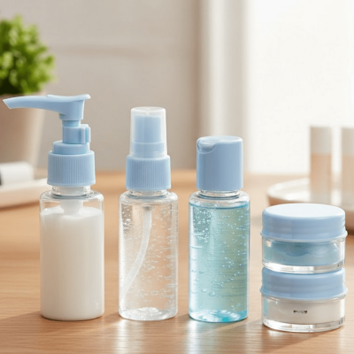 Seyahat İçin 5’li Şeffaf Dolum Şişesi Seti 30 ml