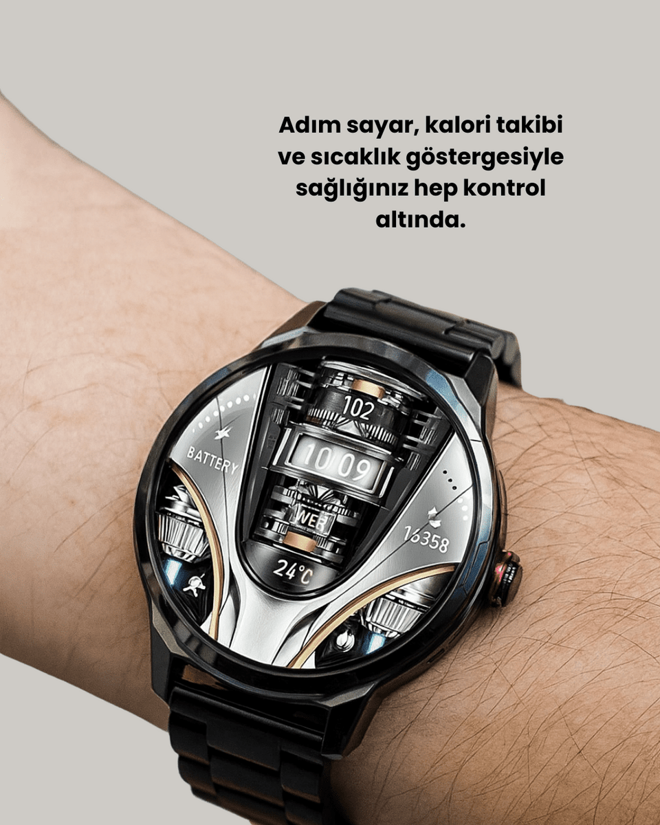 IP68 Su Toz Dirençli SW80 Akıllı Saat Android iOS Uyumlu Yeni Nesil