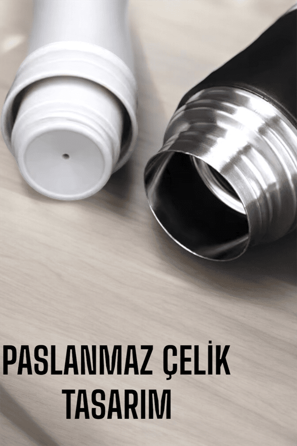 Şık ve Dayanıklı 3 Bardaklı Termos Seti Uzun Süre Isı Koruma Özellikli
