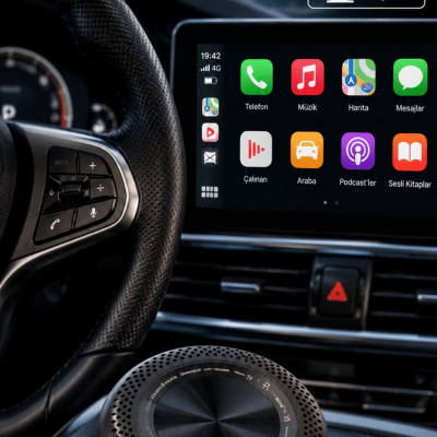 Sim Kart Takılabilen CarPlay Android Auto TV Stick 4G Destekli Medya Kutusu