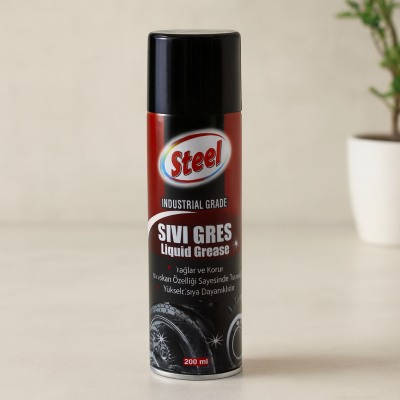 Sıvı Gres Sprey 200 ml - Isıya Dayanıklı Koruyucu Yağ