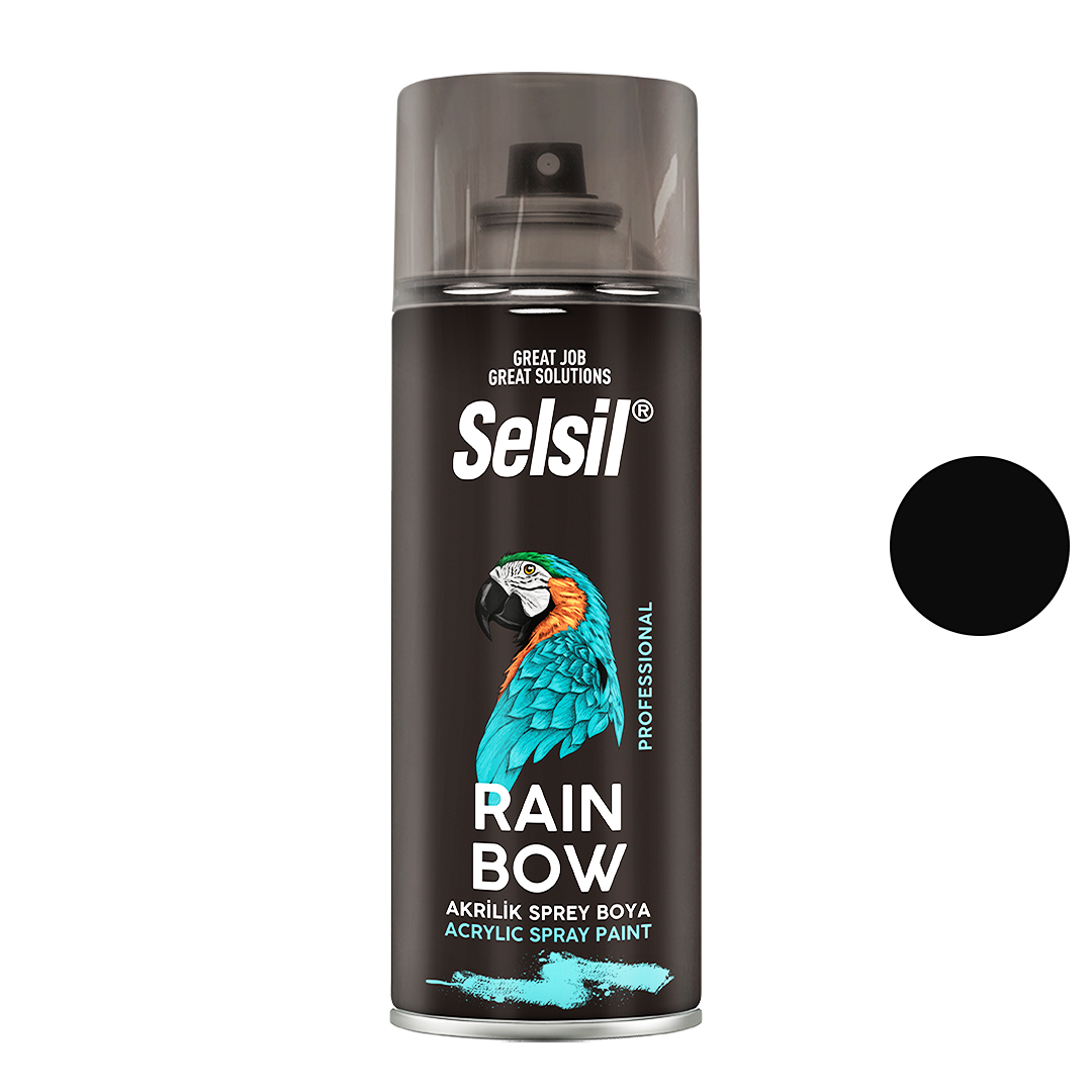 Siyah Mat Sprey Boya 400ML
