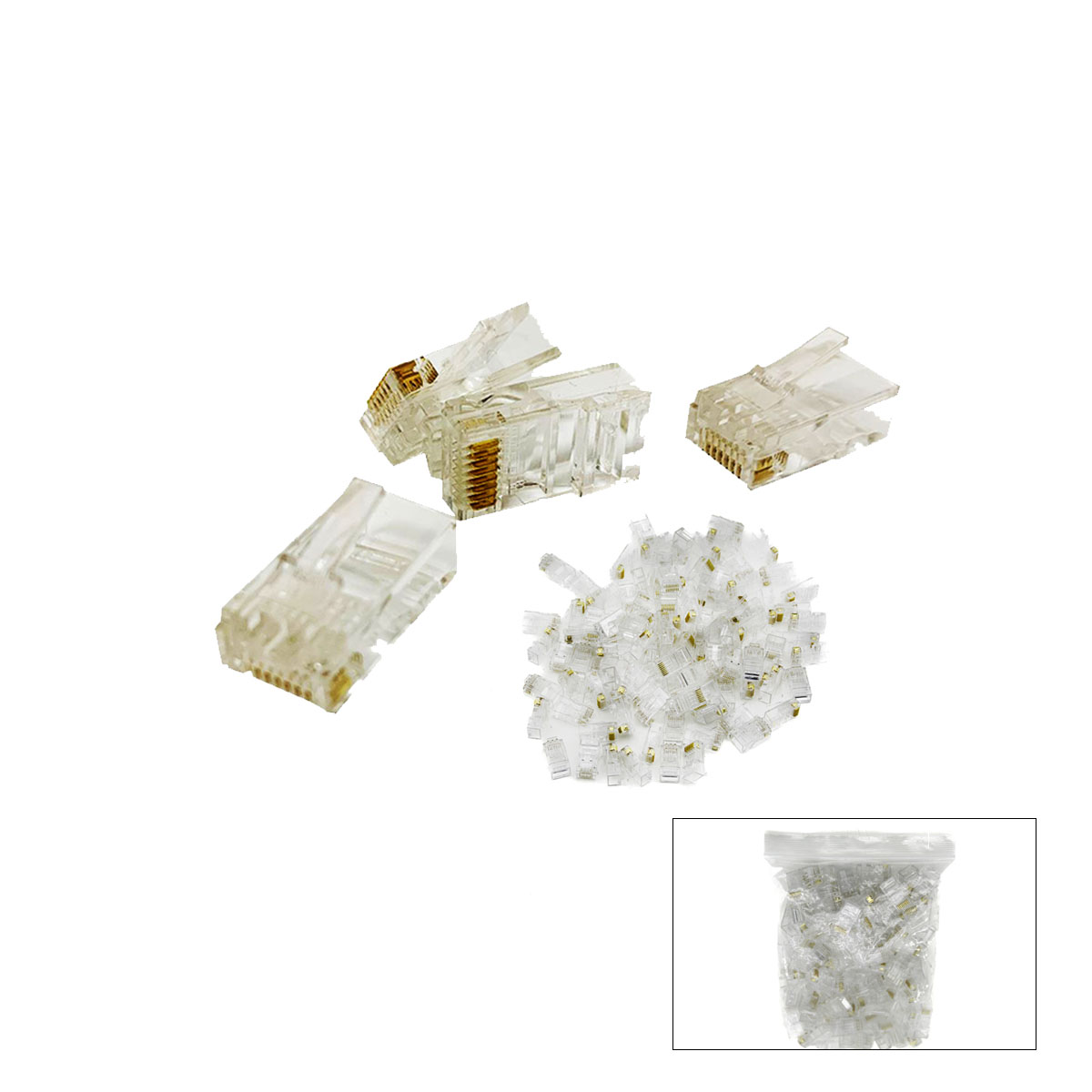 Standart RJ45 Ethernet Jak