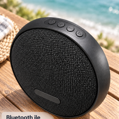 Stereo Eşleştirme Destekli Kablosuz Hoparlör Bluetooth USB ve TF Kart Uyumluluğu