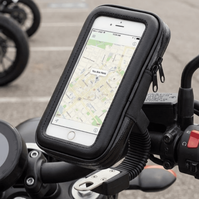 Su Geçirmez Motosiklet Scooter Telefon Standı Dokunmatik Ekranlı Bisiklet Tutucu