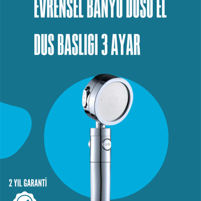 Su Tasarruflu ve Kolay Kurulumlu El Duş Başlığı – Yüksek Performans