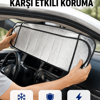 Sünger İzolasyonlu Katlanabilir Güneşlik