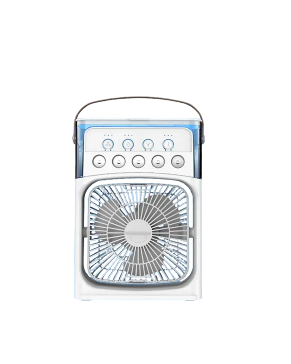 Taşınabilir 3'ü 1 Arada Mini Fan | Nemlendirici + Soğutucu + Gece Lambası Yeni Nesil