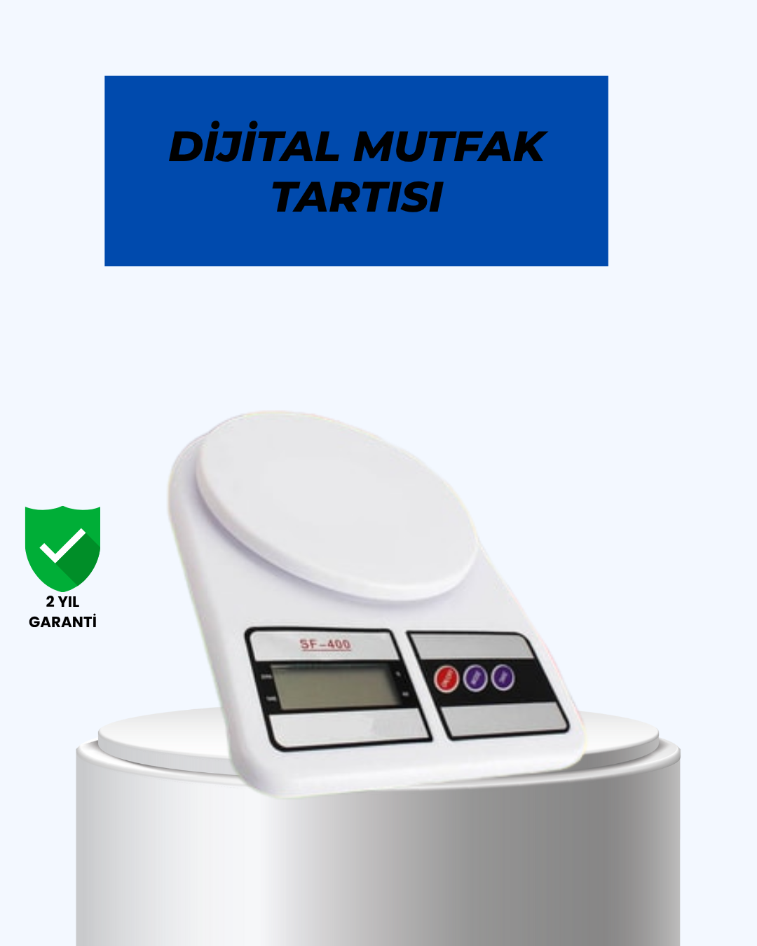 Taşınabilir Dijital Terazi – Çift Ölçü Birimi Destekli